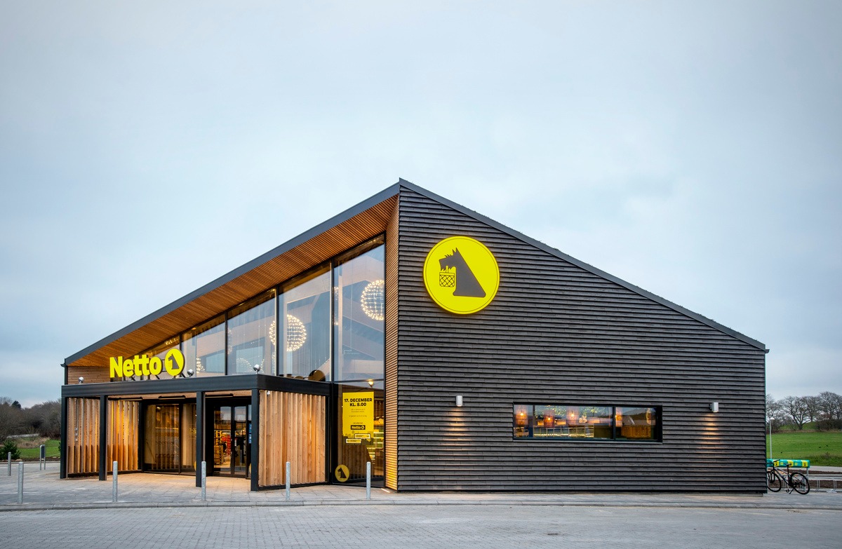 portfolio gallery image Netto Supermarket in Nordhavn Cladding Tiles