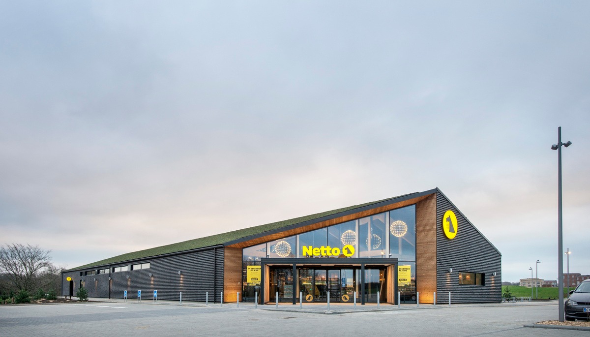 portfolio gallery image Netto Supermarket in Nordhavn Cladding Tiles