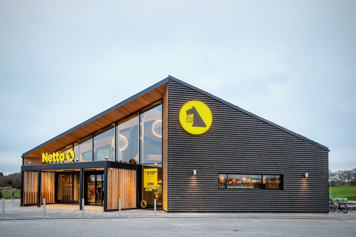 portfolio gallery image Netto Supermarket in Nordhavn Cladding Tiles