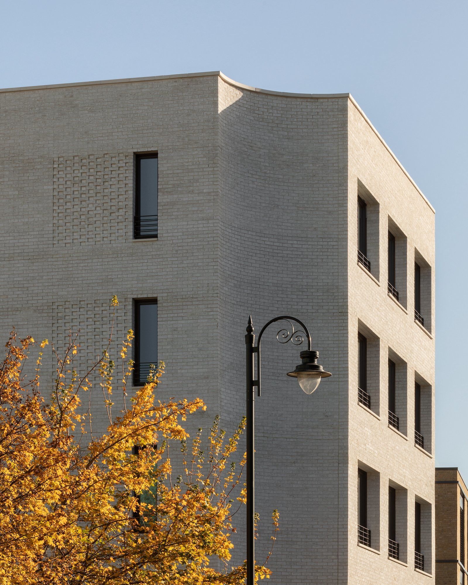 a brick constructed building