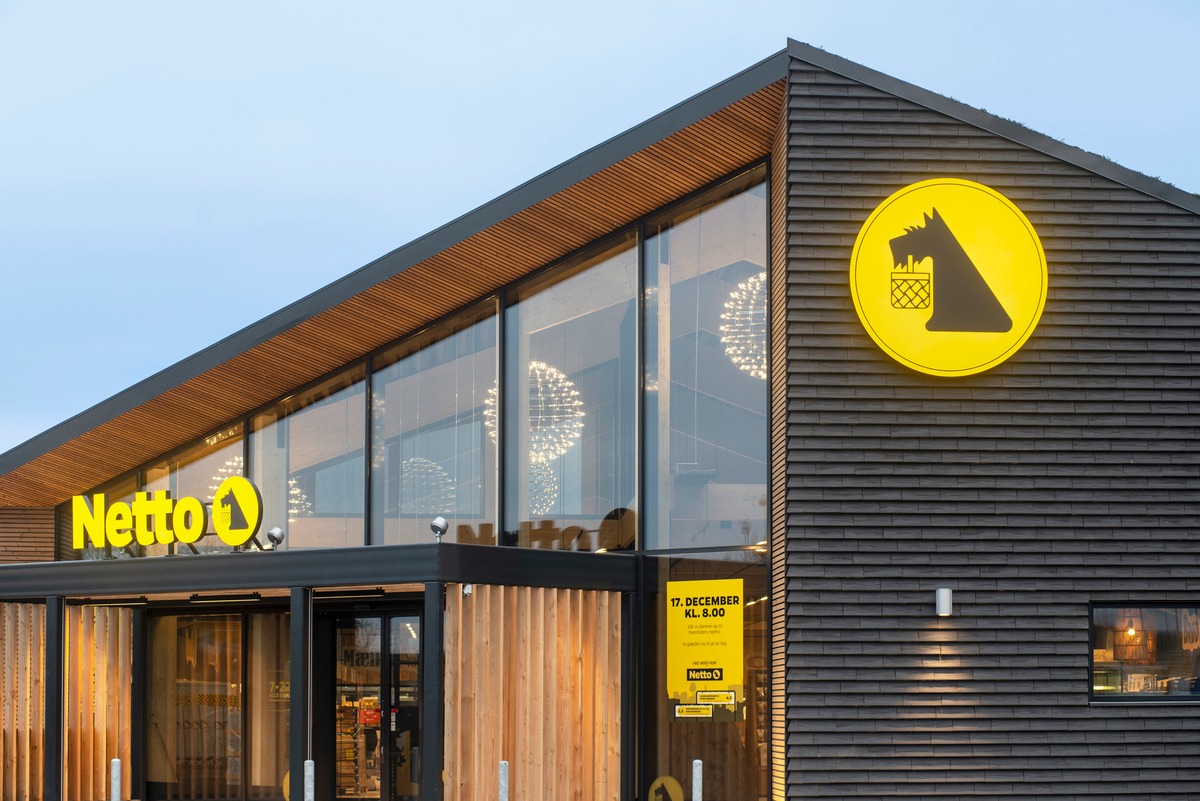 portfolio gallery image Netto Supermarket in Nordhavn Cladding Tiles